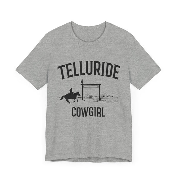 Telluride, Colorado Cowgirl Graphic Tee