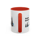 Aspen, Colorado Retro Snow Skiing Mountain 11 oz Mug, Ski Lodge Decor Coffee Cup, Mountain Gondola  Lover Gift, Retro Skiing Mug-7