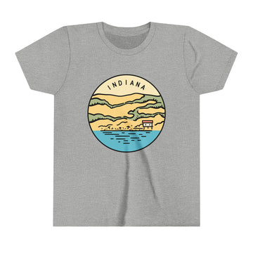 Indiana Youth T-Shirt - Unisex Kids Indiana Shirt