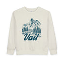Vail, Colorado Toddler Sweatshirt - Vail Toddler Crewneck Sweatshirt-1