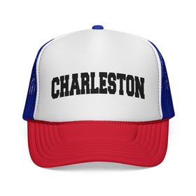 Charleston, South Carolina Collegiate Style Trucker Hat