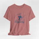 Wyoming T Shirt - Vintage Ski Graphic Wyoming Tee-9