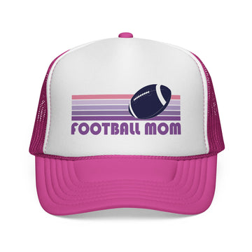 Buy pink Football Mom Trucker Cap | Trucker Caps