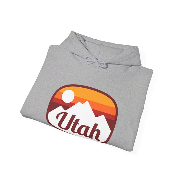 Utah Hoodie - Retro Ombre Unisex Utah Hoodie Sweatshirt