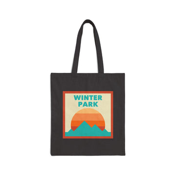 Winter Park, Colorado Tote Bag, Cotton Canvas Tote Bag, Reusable Shopping Bag, Eco-Friendly Tote, Winter Park, Colorado Gift - 0