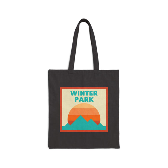 Winter Park, Colorado Tote Bag, Cotton Canvas Tote Bag, Reusable Shopping Bag, Eco-Friendly Tote, Winter Park, Colorado Gift