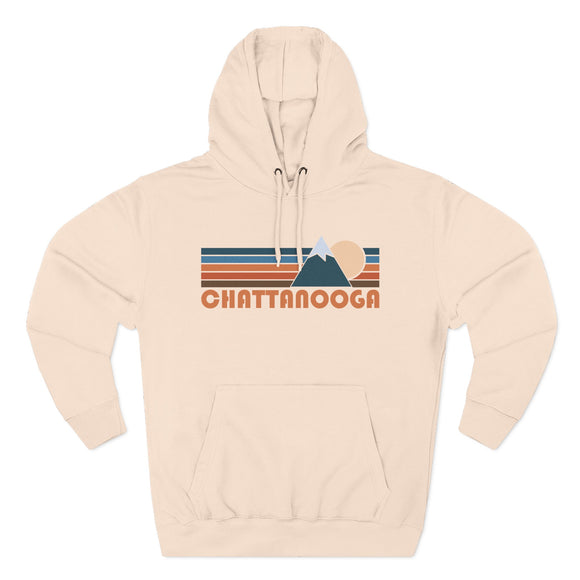 Chattanooga, Tennessee Hoodie - Retro Mountain Unisex Sweatshirt