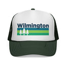Wilmington, North Carolina Retro Trees Trucker Hat - Vintage Style Wilmington Cap-3