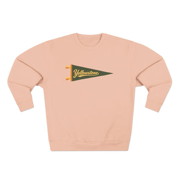 Buy pale-pink Premium Yellowstone National Park Crewneck Sweatshirt