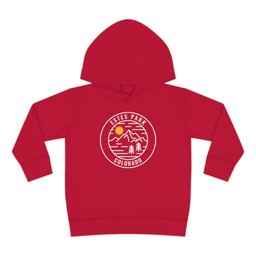 Buy vintage-red Estes Park, Colorado Toddler Hoodie - Unisex Estes Park Toddler Sweatshirt