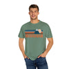 Missoula, Montana Graphic Tee, Comfort Colors Retro Unisex Missoula T shirt, Mountain Adventure Shirt
