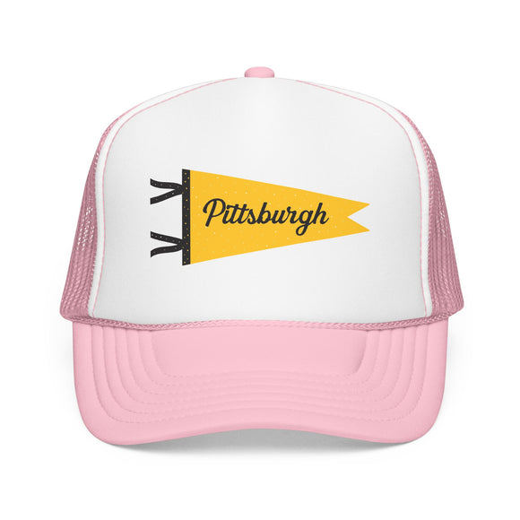 Pittsburgh Pennant Trucker Hat