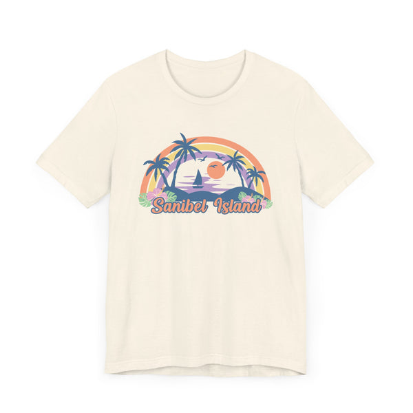 Sanibel Island, Florida T-Shirt - Retro Beach Unisex Sanibel Island Shirt