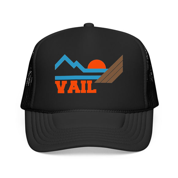Vail, Colorado Trucker Hat - Vail Mountain Cap