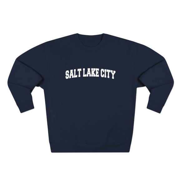 Premium Salt Lake City, Utah Retro Graphic Sweatshirt
