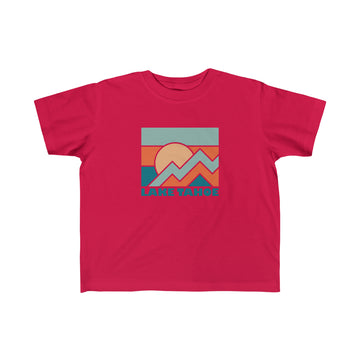 Buy red Lake Tahoe, California Toddler T-Shirt - Toddler Lake Tahoe Shirt