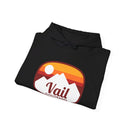 Vail, Colorado Hoodie - Retro Ombre Unisex Vail Hoodie Sweatshirt-20