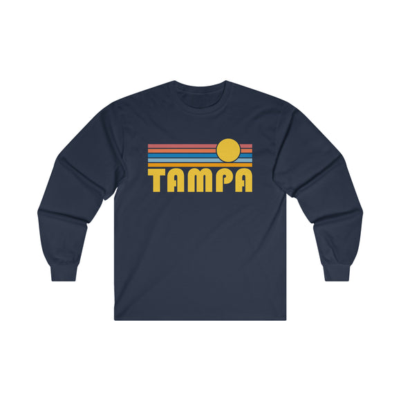 Tampa, Florida Long Sleeve Shirt - Retro Unisex Shirt