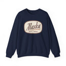 Alaska Sweatshirt - Unisex Retro Alaska Crewneck Sweatshirt-2