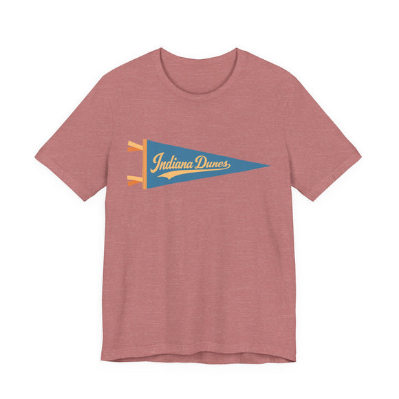 Indiana Dunes National Park Pennant T-Shirt — Vintage Camp Flag Tee