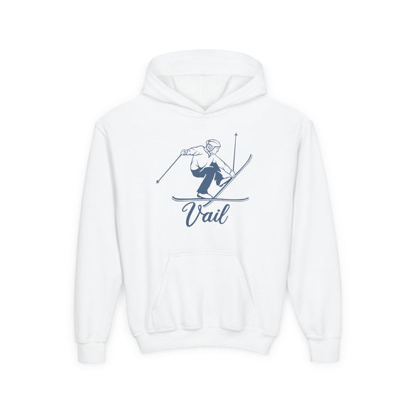 Vail, Colorado Youth Hoodie - Snow Ski Kids Vail Hooded Sweatshirt
