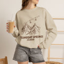Steamboat Springs, Colorado Mountain Gondola Sweatshirt, Travel Graphic-1