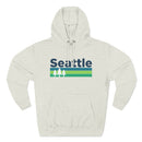 Premium Seattle, Washington Hoodie - Retro Unisex Seattle Sweatshirt-2