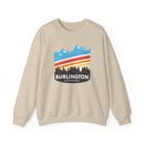 Burlington, Vermont Sweatshirt - Unisex Retro Crewneck Burlington Sweatshirt-3