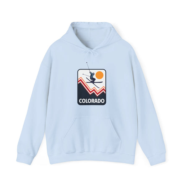Colorado Hoodie - Snow Ski Jump Unisex Colorado Hoodie Sweatshirt