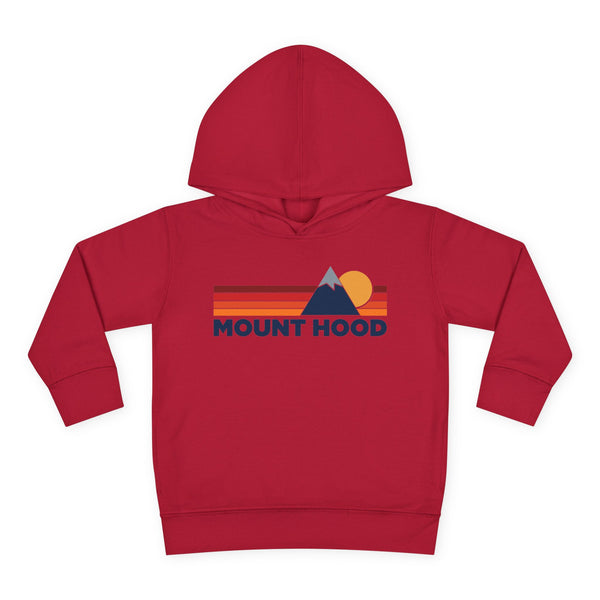 Mount Hood Toddler Hoodie - Unisex Mountain Pullover Sweatshirt, Kids Hooded Jumper, Mount Hood Souvenir