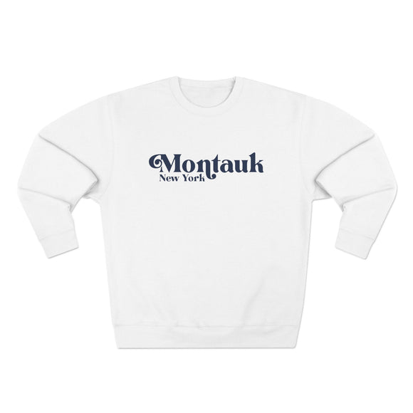 Premium Montauk, New York Sweatshirt