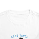 Lake Tahoe, California Toddler Skiing Snowman Graphic Tee - Kids Lake Tahoe T-Shirt-8