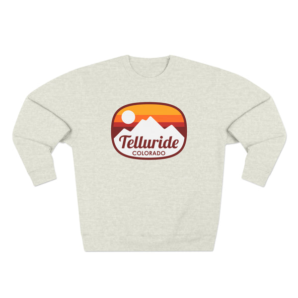 Premium Telluride, Colorado Sweatshirt - Retro Unisex Sweatshirt