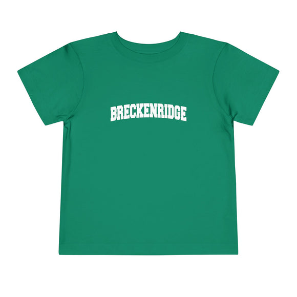 Breckenridge, Colorado Toddler Graphic Tee - Kids Breckenridge Vacation T-Shirt