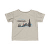 Colorado Mountain Gondola Baby Tee, Skiing Snowboarding Infant Shirt, Mountain Adventure Kids Top