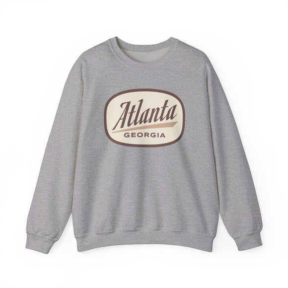 Atlanta, Georgia Sweatshirt - Unisex Retro Crewneck Atlanta Sweatshirt