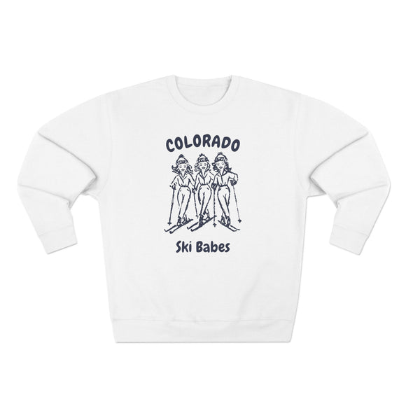 Premium Colorado Ski Babes Sweatshirt