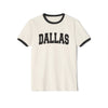 Dallas, Texas Cotton Ringer Graphic Tee - Unisex Dallas T Shirt, Vintage Style Tee, Men's/Women's Tee