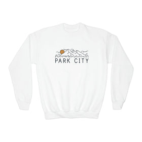Park City, Utah Youth Sweatshirt - Unisex Kid's Park City Crewneck Sweatshirt