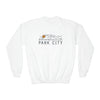 Park City, Utah Youth Sweatshirt - Unisex Kid's Park City Crewneck Sweatshirt