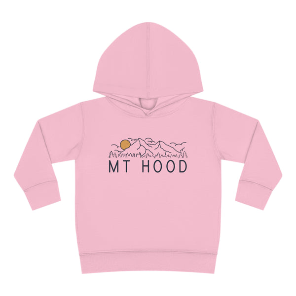 Mt Hood, Oregon Toddler Hoodie - Unisex Mt Hood Toddler Sweatshirt