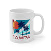 Tampa, Florida Mug - Retro 11oz Ceramic Tampa Mug