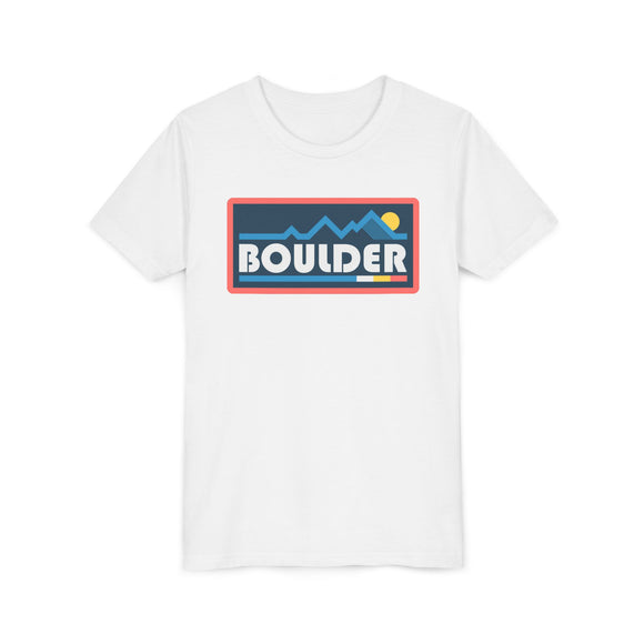 Boulder, Colorado Youth Graphic Tee - Kids Boulder T Shirt