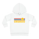 Orlando, Florida Toddler Hoodie - Retro Sunrise Unisex Orlando Toddler Sweatshirt-5
