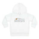 Crested Butte, Colorado Toddler Hoodie - Unisex Crested Butte Toddler Sweatshirt-1