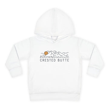 Crested Butte, Colorado Toddler Hoodie - Unisex Crested Butte Toddler Sweatshirt
