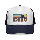 Idaho Retro Mountains Trucker Hat - Vintage Style Idaho Cap-3