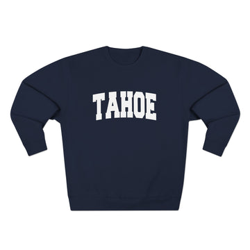 Buy navy Premium Lake Tahoe, California Retro Graphic Sweatshirt