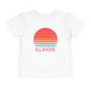 Illinois Toddler T-Shirt - Retro 80s Unisex Toddler Illinois Shirt-2
