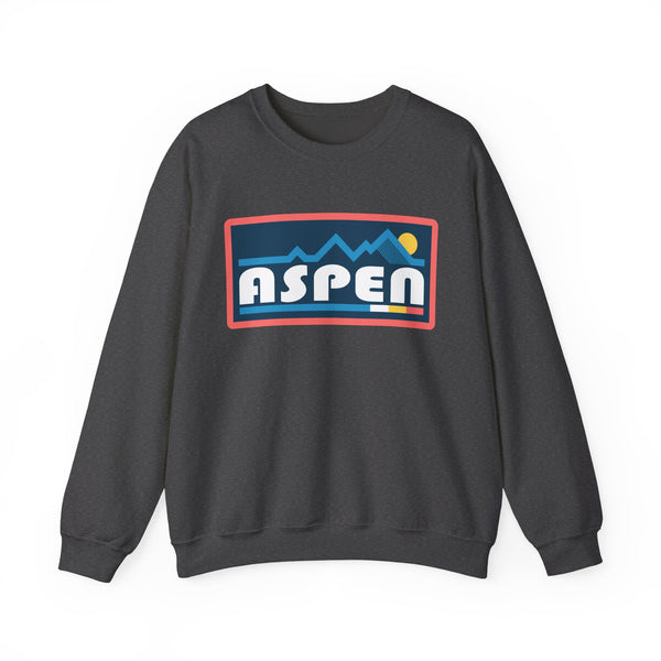 Aspen, Colorado Sweatshirt - Mountain Graphic Crewneck